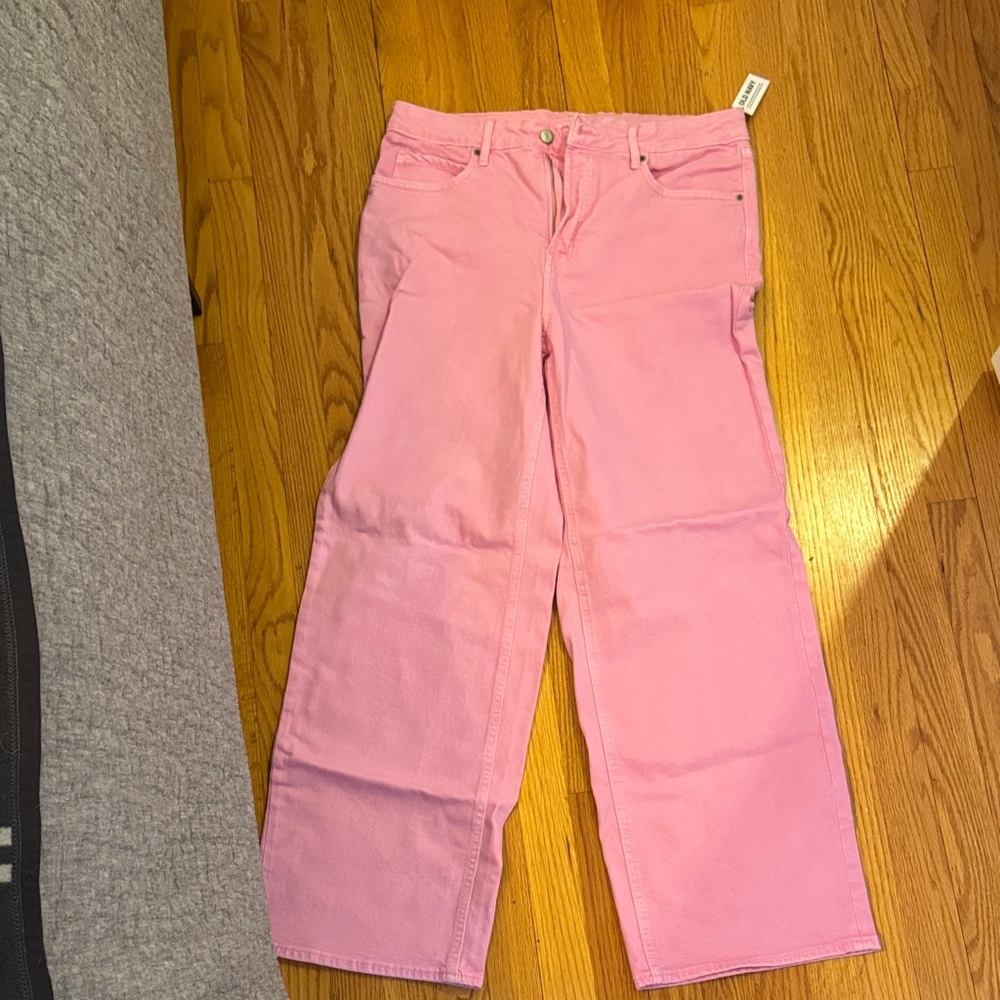 Old Navy Pink Flare Women's Jeans